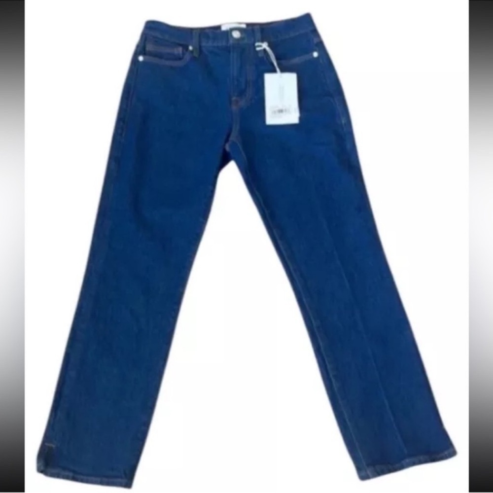 FRAME Le High Straight Jeans Adle Wash Size 27 NWT High Rise